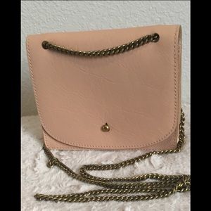 Madewell Chain Leather Crossbody Bag